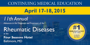 2015 Rheumatology Conference from Johns Hopkins