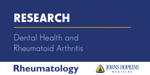 Research Update: Dental Health and Rheumatoid Arthritis